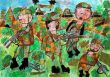 Vojakov kreslilo takmer dvojnsobok det
